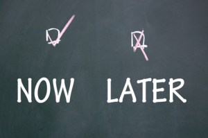 now and later choice